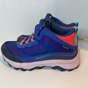 Merrell Kids Shoes in Blue and Pink